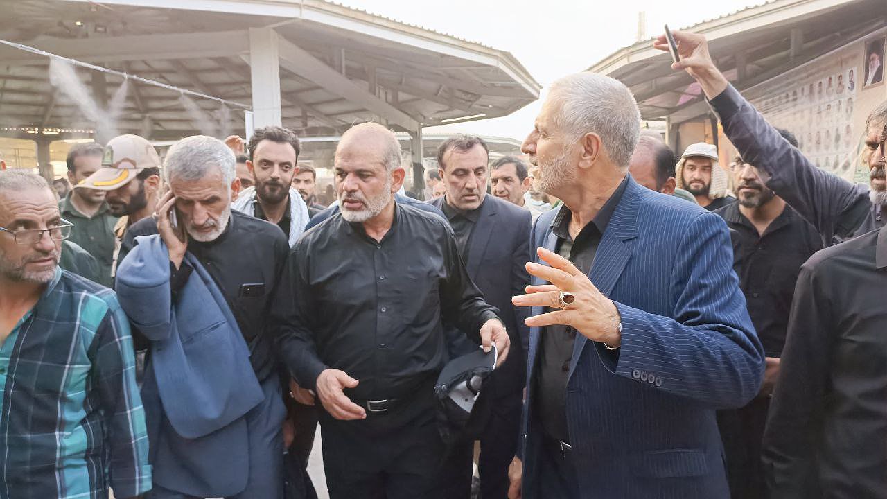 بازدید وزیر کشور در مرز مهران ...