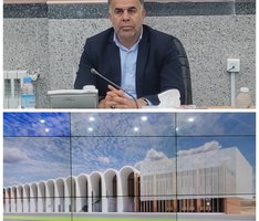 یادمان شهدای زمین فوتبال چوار با معماری ایرانی اسلامی اجرا می‌شود