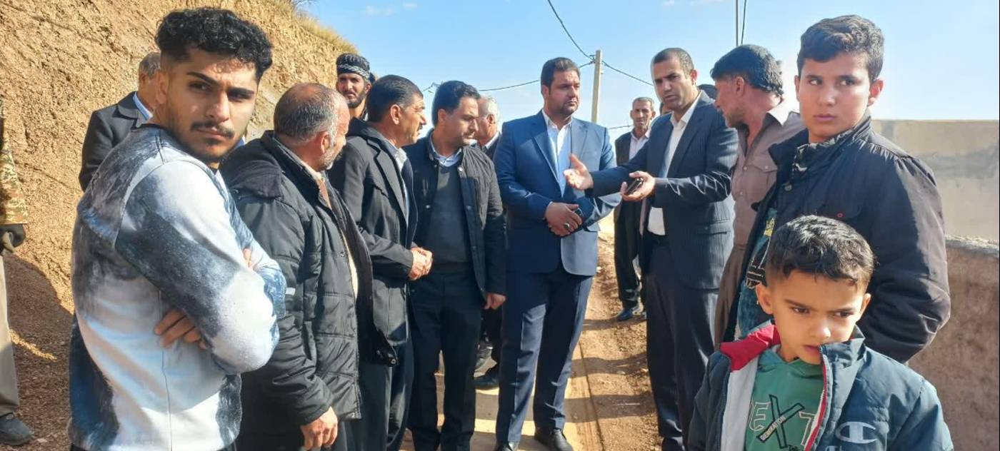 بازدید میدانی فرماندار شهرستان چرداول از روستاهای بخش زاگرس