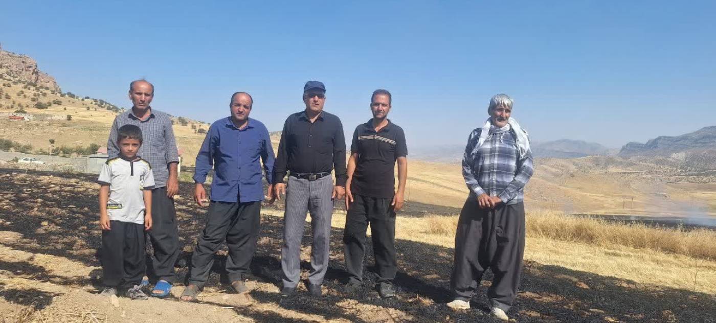  آتش شوری حدفاصل روستاهای ظاهروند و تخم بلوط علیا در کمترین زمان ممکن مهار شد.
