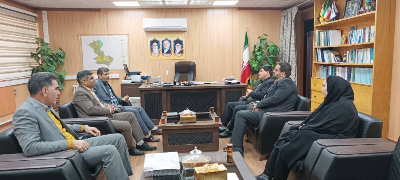 دیدار مدیرکل تعاون روستایی استان با فرماندار شهرستان مهران