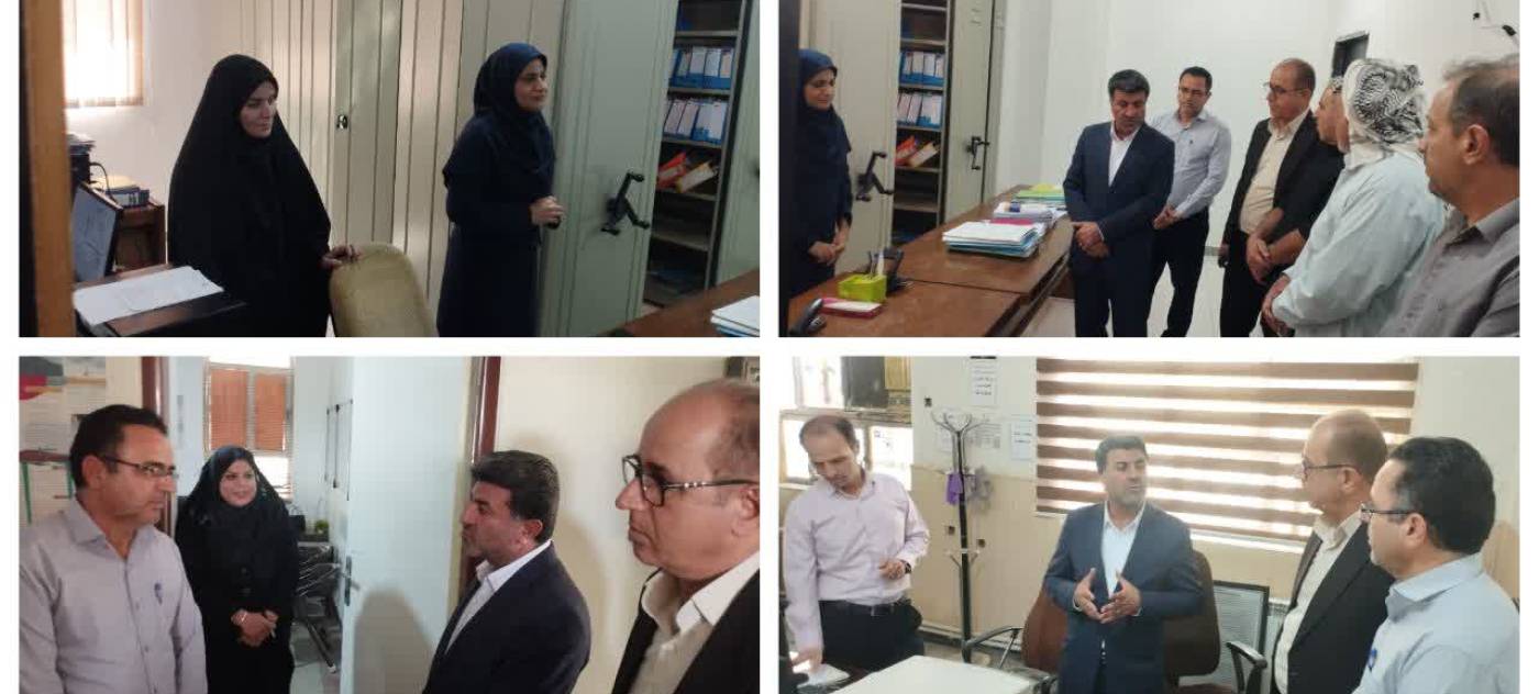 بازدید فرماندار ویژه دهلران از جهاد کشاورزی و امور اراضی و تأکید بر رفع موانع سوخت تراکتورداران و توسعه طرح‌های نوین کشاورزی 