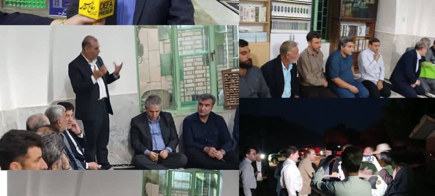 بازدید معاون میراث فرهنگی از چشمه های آبگرم و نشست با هیات امنای بقاع متبرکه 