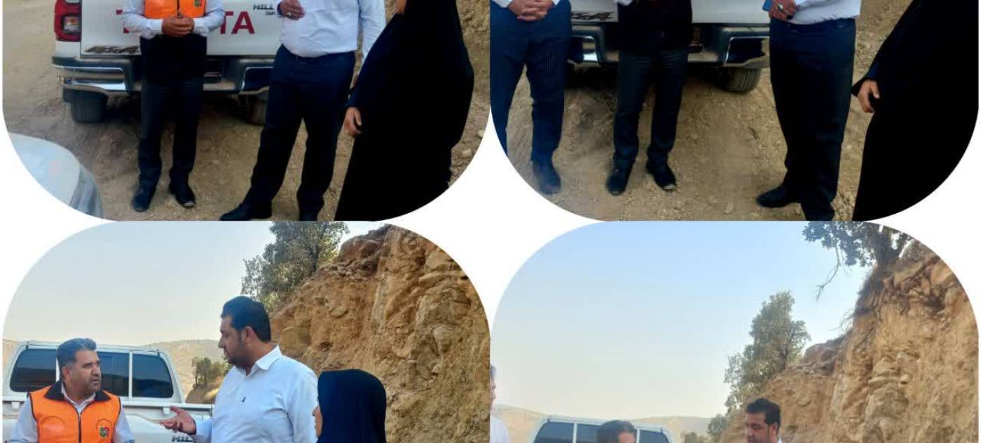 بازدید از پروژه جاده شله کش