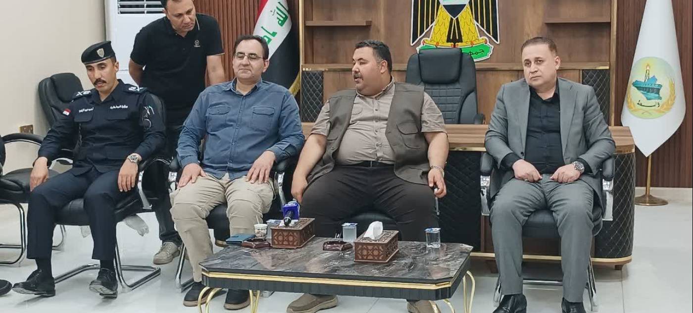 دیدار معاون سیاسی استاندار ایلام با استاندار واسط عراق با محوریت اربعین