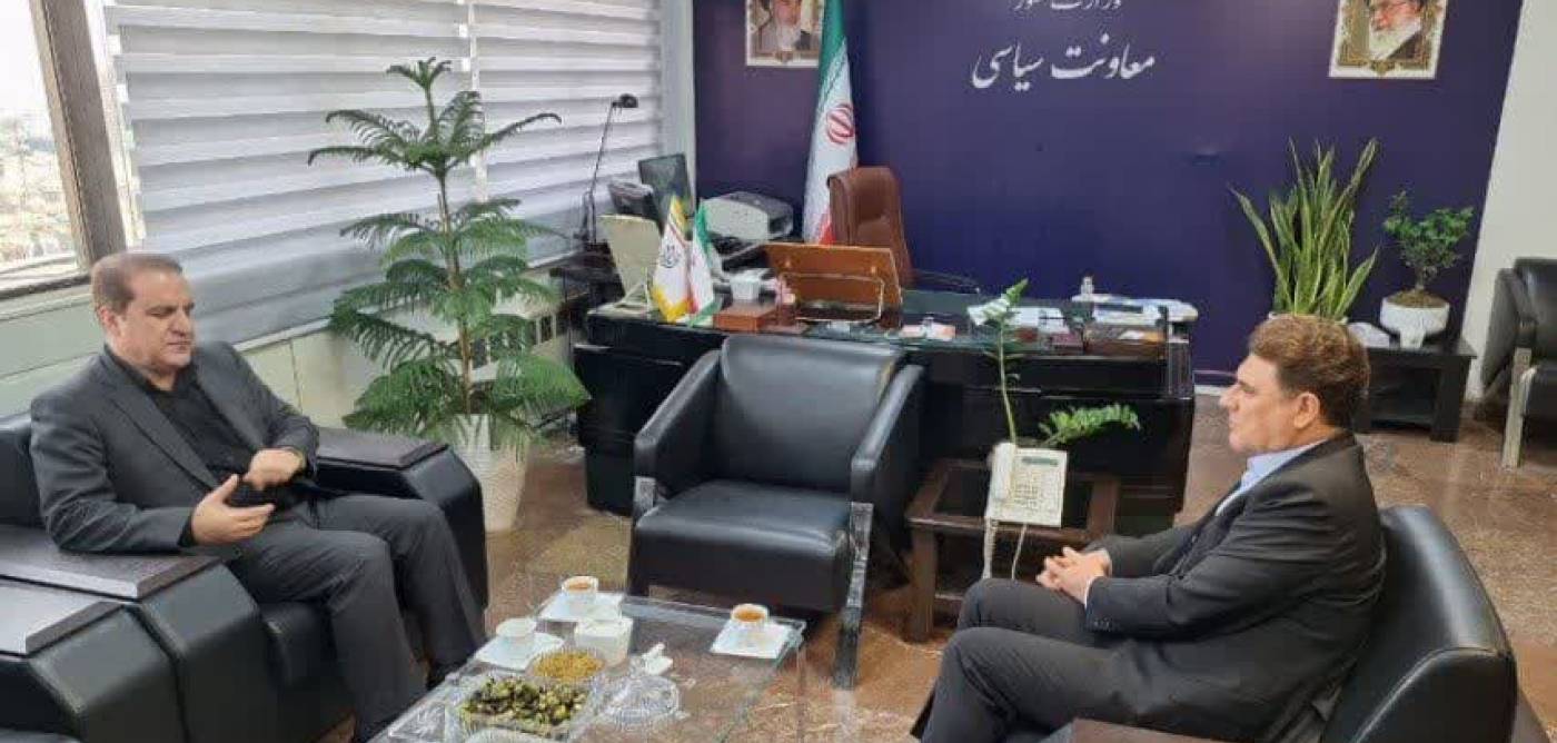 دیدار استاندار ایلام با معاونین سیاسی و امنیتی وزیر کشور