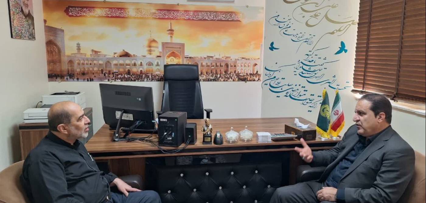 دیدار استاندار ایلام با مدیرعامل بنیاد کرامت آستان قدس رضوی