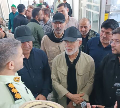 بازدید قائم مقام وزیر و رئیس ستاد اربعین کشور و استاندار ایلام از پایانه شهید سلیمانی مرز مهران