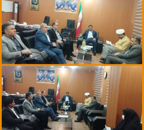 نشست  هم اندیشی در خصوص هم افزایی حساب ۱۰۰ امام راحل و برر سی مشکلات مسکن محرومان در دهلران