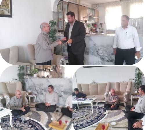 دیدار با جانباز سرافراز 