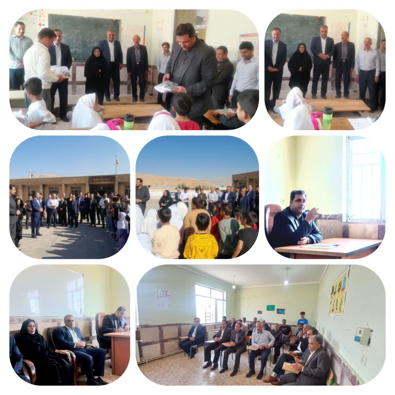 به گزارش روابط عمومی فرمانداری شهرستان چرداول روز چهارشنبه ۱۶ مهر ماه ۱۴۰۴ فرماندار به همراه بخشدار مرکزی، مسئولان آموزش و پرورش و سایر مسئولان با حضور در مدرسه شهید لطیف احمدی روستای هلسم در جمع دانش آموزان و اولیا دانش آموزان قرار گرفتند و به مطالبات آنان رسیدگی نمودند.  محمد گراوند فرماندار شهرستان چرداول توجه به آموزش و پرورش را بسیار مهم دانست و تاکید نمود آموزش و پرورش از مجموعه های بسیار تاثیرگذار در پیشرفت و توسعه فردی ، اجتماعی، سیاسی ، اقتصادی و فرهنگی  است که توجه به آن باعث کاهش آسیب‌های اجتماعی می گردد. فرماندار خواستار تجهیز مدارس، تعلیم و تربیت دانش آموزان بر اساس مباحث علمی روز، آشنایی با اسوه ها اسلام و ایران ، ترویج فرهنگ مسئولیت پذیری  و مطالبه گری و ارائه راهکار برای حل مشکلات و همچنین ایران دوستی شد. وی افزود مردمان این شهرستان مردمانی  همیشه در صحنه و پیش قراول فرهنگی هستند که نیاز است همه دست در دست هم دهیم تا شاهد توسعه و پیشرفت این دیار باشیم. فرماندار و دیگر مسئولان با حضور در کلاس های درس مسائل مختلف را بررسی و سپس با اهدای بسته های لوازم تحریر ، برای دانش آموزان که آینده سازان این مملکت هستند آرزوی موفقیت و سربلندی نمودند.  روابط عمومی فرمانداری شهرستان چرداول  https://t.me/farmandarichardavolilam